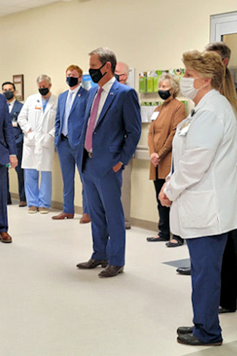 Gov Kemp Tours Tanner Medical Centercarrollton Tanner Health System 2260